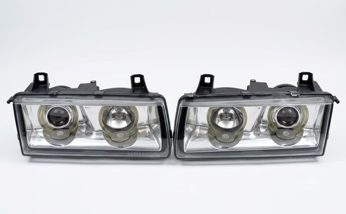 Bmw e36 hella - hella, chrome